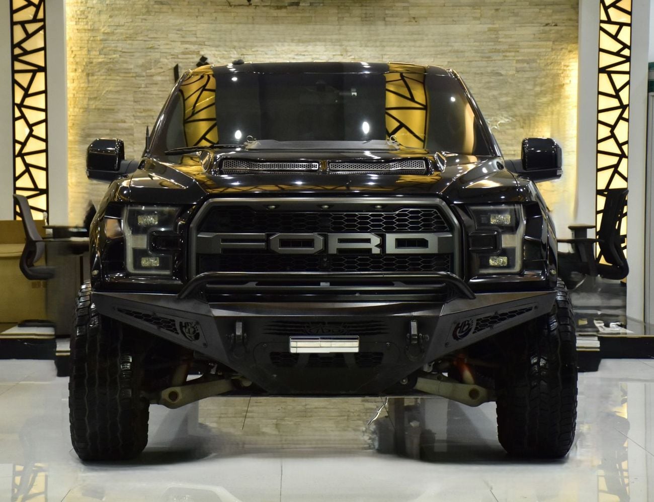 Ford F 150 Raptor EXCELLENT DEAL for our Ford F-150 Raptor ( 2019 Model ) in Black Color GCC Specs