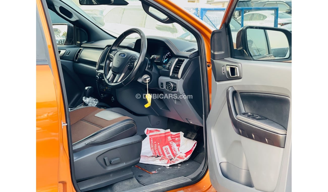 Ford Ranger Ford Ranger 2017 model for sale from Humera automobile motors in Dubai . Orange  2017 model . The ca