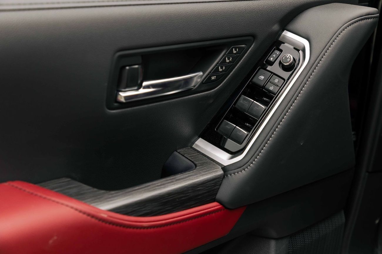 تويوتا لاند كروزر VXR 3.3L - Attitude Black Inside Black & Dark Red | Export Only