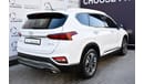 Hyundai Santa Fe AED 1679 PM | HIGH 7-STR 3.5L V6 AWD 2020 GCC DEALER WARRANTY