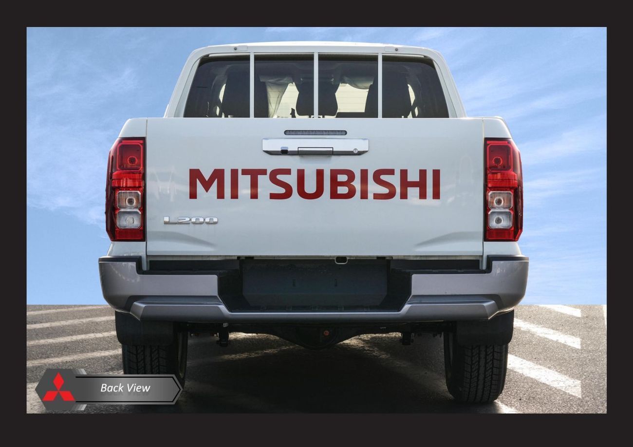 Mitsubishi L200 #Ke GLX 2.4L MITSUBISHI L200 2.4L GLX 4X4 D/C MID(i) M/T PTR 2025 Export only