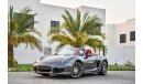 Porsche Boxster AED 2,376 Per Month - 2 Years Warranty