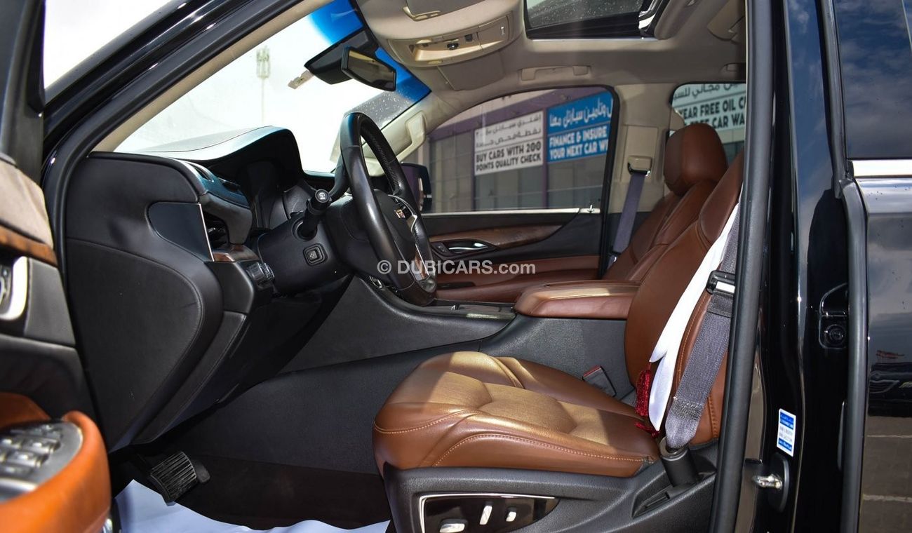 Cadillac Escalade Platinum BLACK EDITION 2015 GCC LOW KILOMETER PERFECT CONDITION