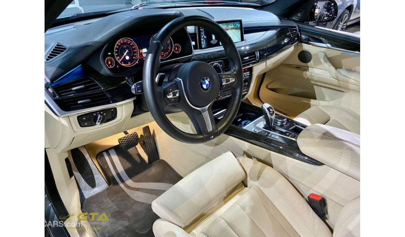 بي أم دبليو X5 2018 BMW X5 xDrive50i M Sport, October 2023 BMW Warranty + Service Package, Fully Loaded, GCC