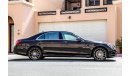 Mercedes-Benz S 500 AMG 2015 GCC under Warranty with Zero Down-Payment.