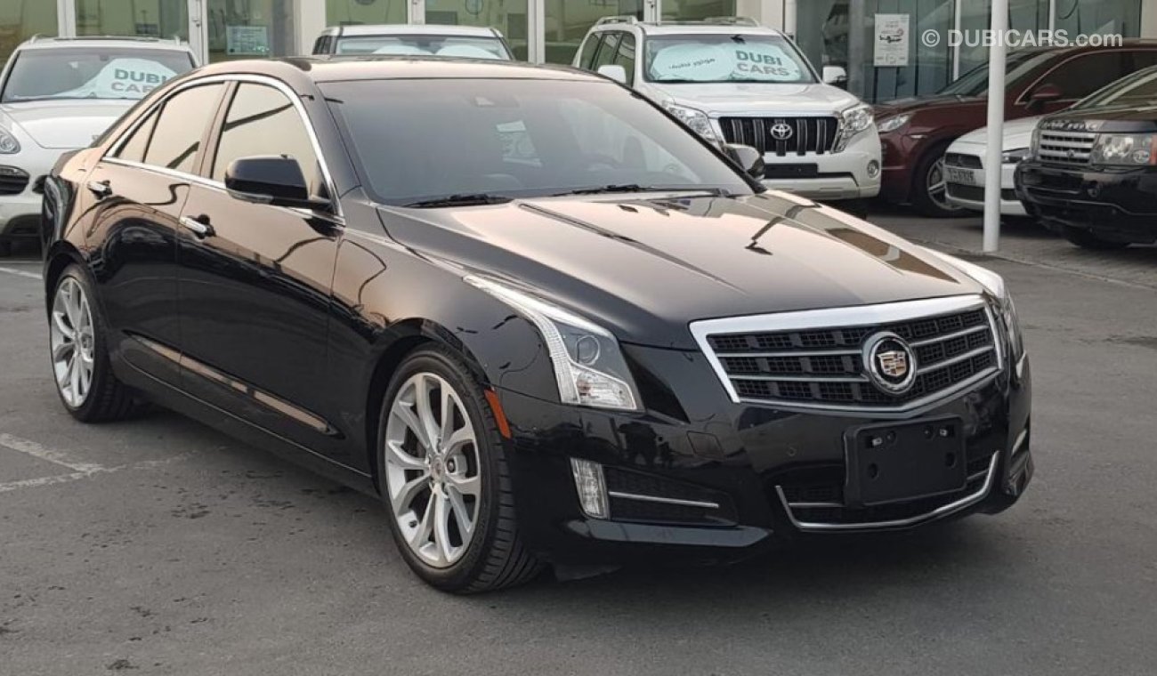 Cadillac ATS Caddillac ATS model 2014 GCC Car Prefect condition full option  radar navigation sensors radio Blue