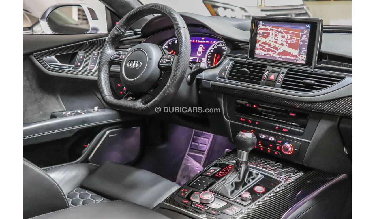 Audi RS7 2016 GCC under Agency Warranty with Zero Down-Payment.