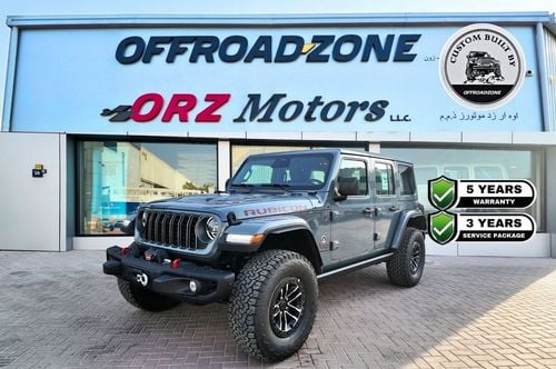 Jeep Wrangler Unlimited Rubicon 2.0L A/T / DEALER 5 YRS WTY & 3 YRS SP WITH METAL BUMPER AND WINCH