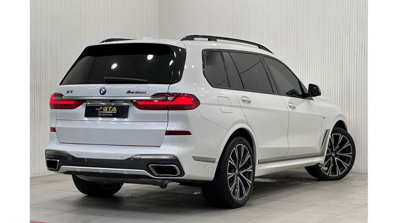 BMW X7 M50i 2022 BMW X7 xDrive50i M-Sport, Dec 2027 BMW Warranty + Service Pack, Full Options, Low Kms, GCC