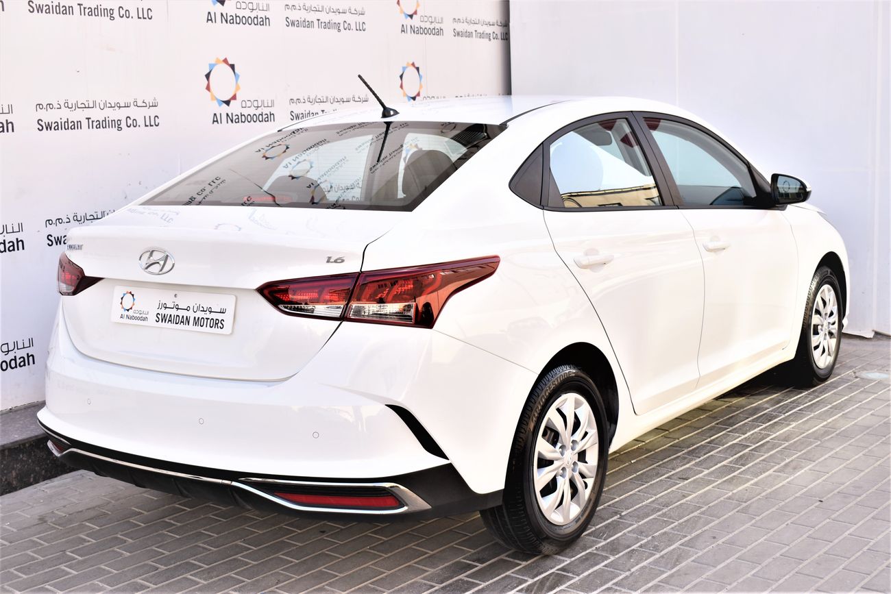 Hyundai Accent AED 739 PM | 1.6L Smart GCC DEALER WARRANTY
