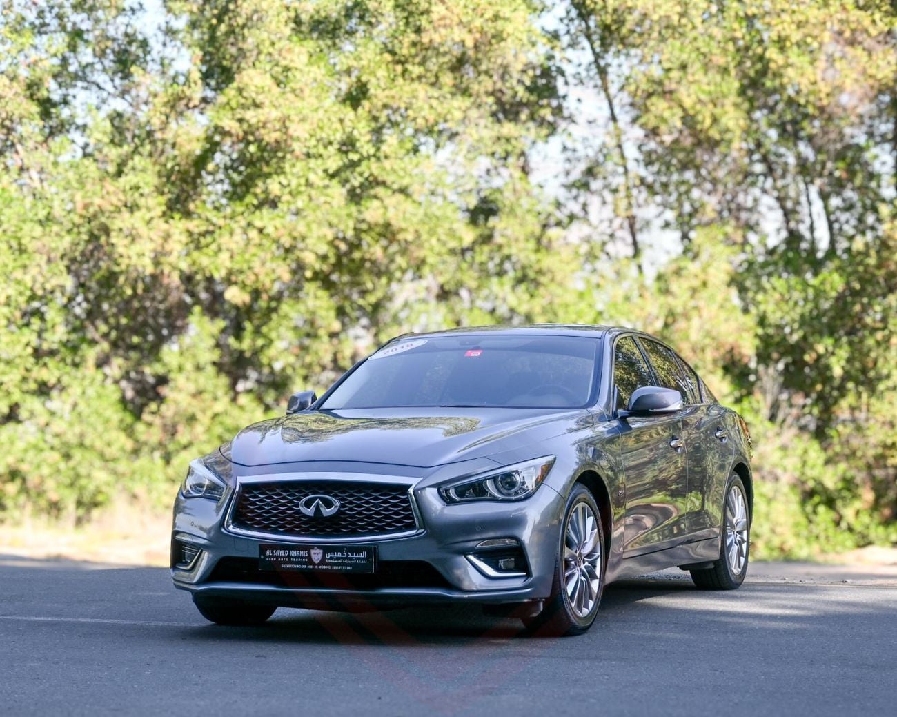 Infiniti Q50 Luxe 2.0L Infiniti Q50 2.0T 2018 GCC  accident-free Excellent Condition