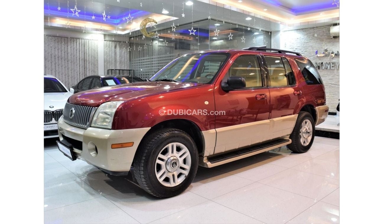 Mercury Mountaineer EXCELLENT DEAL for our Mercury Mountaineer AWD ( 2004 Model! ) in Red Color! GCC Specs