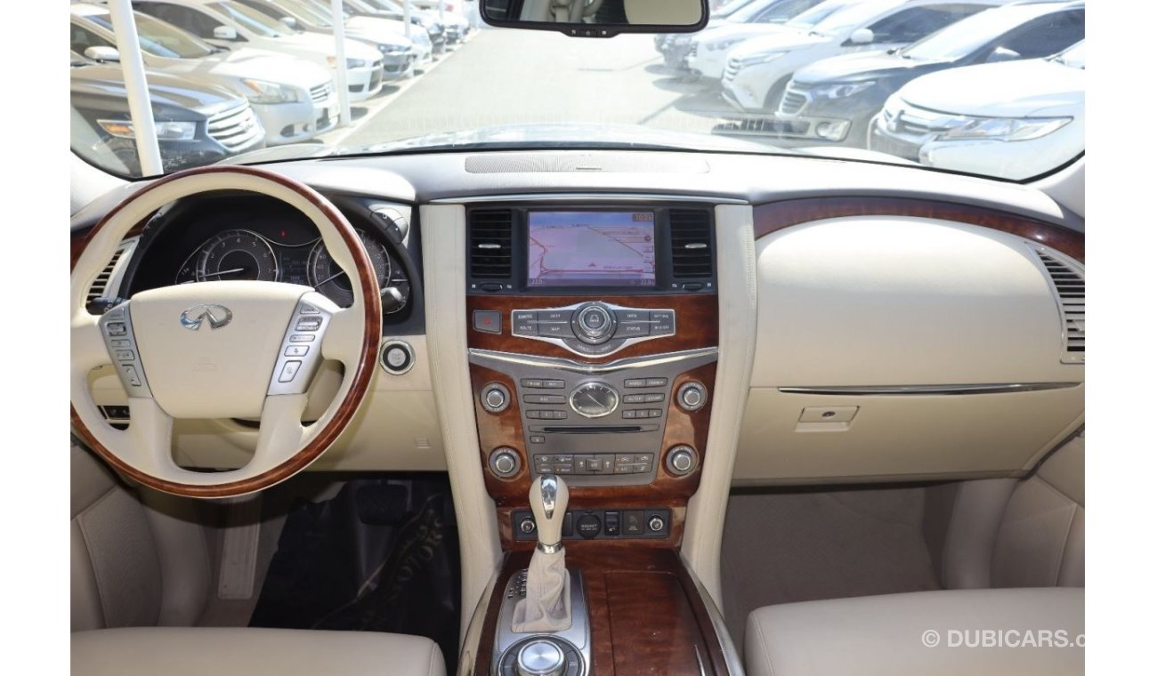 إنفينيتي QX80 لاكجري 8st لاكجري 8st AED 1,750PM | Infiniti QX80 | 2016 | GCC |