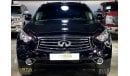 Infiniti QX70 2016 Infiniti QX70, Warranty, Excellent Condition, GCC