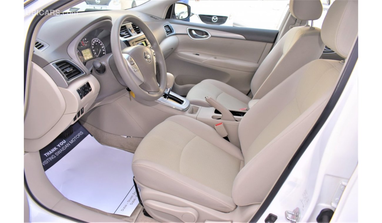Nissan Sentra | AED 980 PM | 0% DP | 1.8 S 2019 GCC DEALER WARRANTY