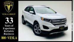 Ford Edge LEATHER SEATS + NAVIGATION / GCC / 2017 / DEALER WARRANTY VALID UNTIL 100,000KMS / ONLY 1,232 DHS PM