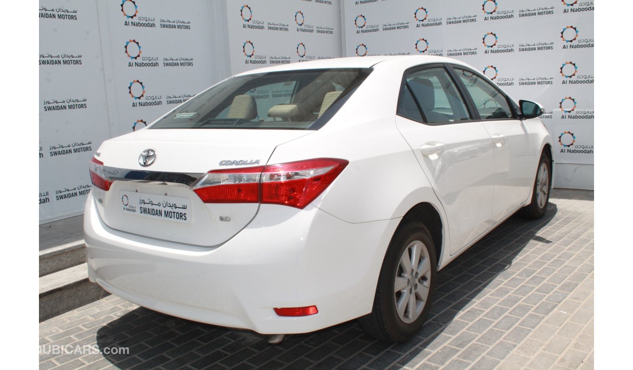 Toyota Corolla 2.0L SE 2015 MODEL CHOICE OF COLOURS