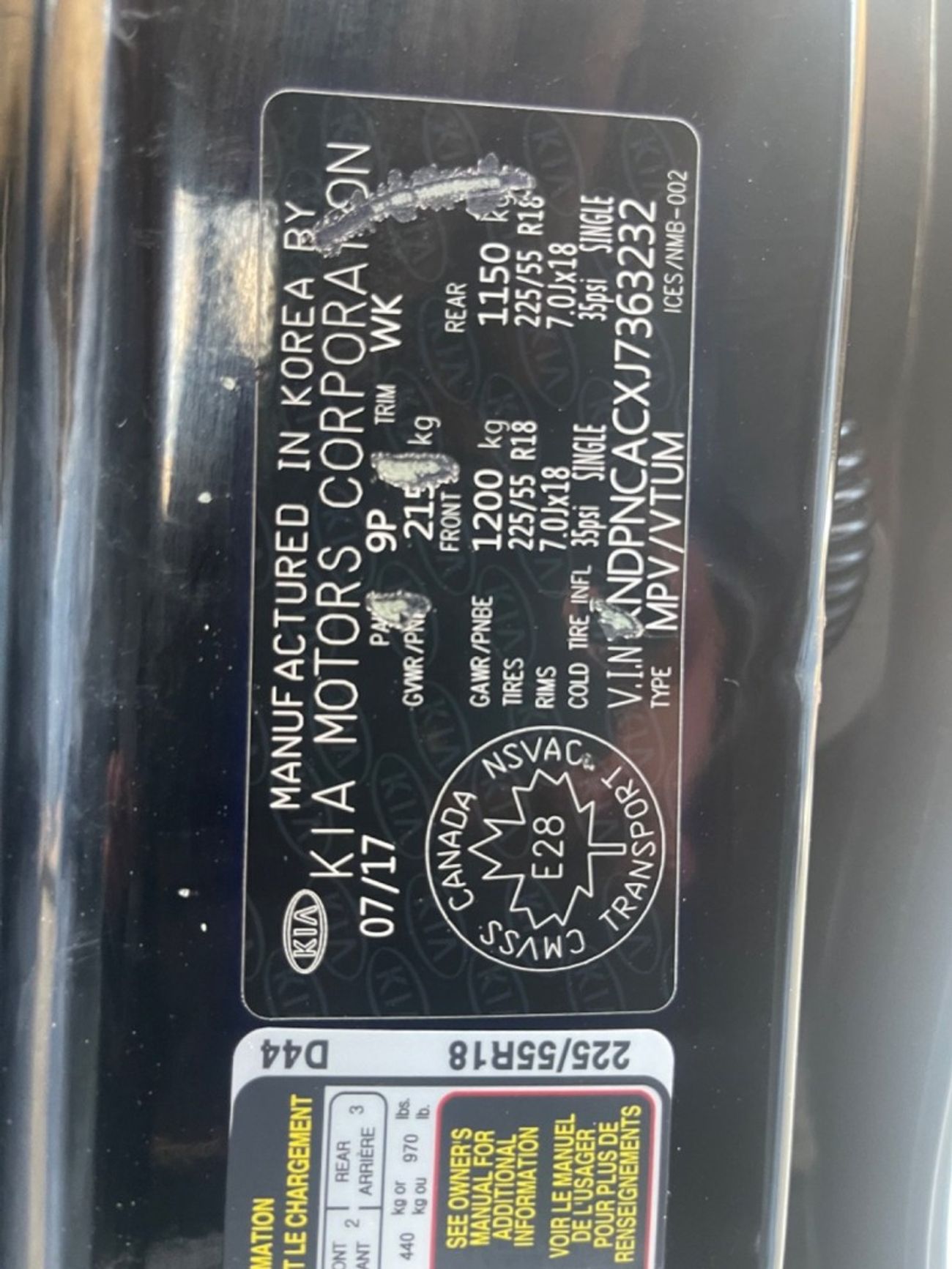 Kia Sportage EX Top 2.4L