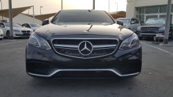 Mercedes-Benz E 63 AMG model 2011 face left 2016 prefect condition full option panoramic roof leather se