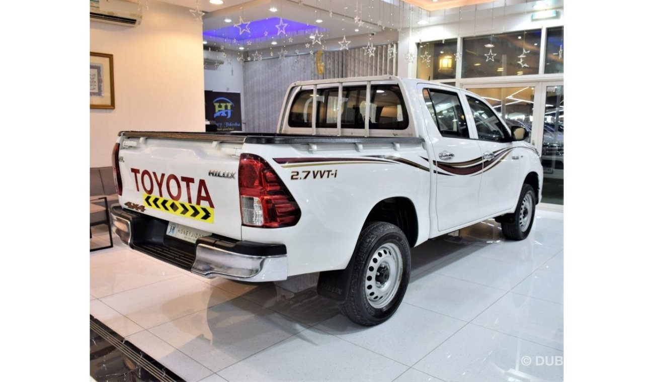 تويوتا هيلوكس EXCELLENT DEAL for our Toyota Hilux GL 2.7 VVT-i 4x4 2 Cabine 2019 Model!! in White Color! GCC Specs