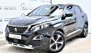 Peugeot 3008 1.6L GT LINE 2018 GCC SPECS UNDER AGENCY WARRATY UP TO 2022 OR 100,000 KM