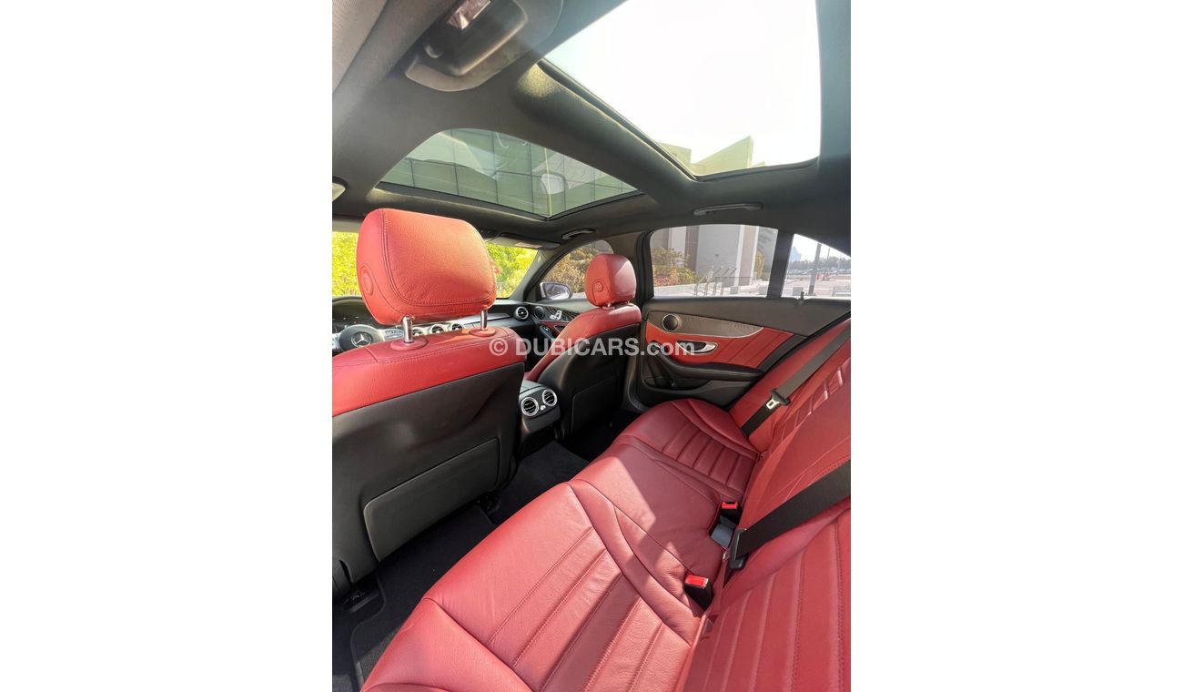Mercedes-Benz C 200 AMG Pack Mercedes C200 AMG Full option Panoramic  GCC 2019  UNDER WARRANTY