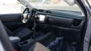 تويوتا هيلوكس 2025 Toyota Hilux 2.4 - Silver Metallic Inside Black | Export Only