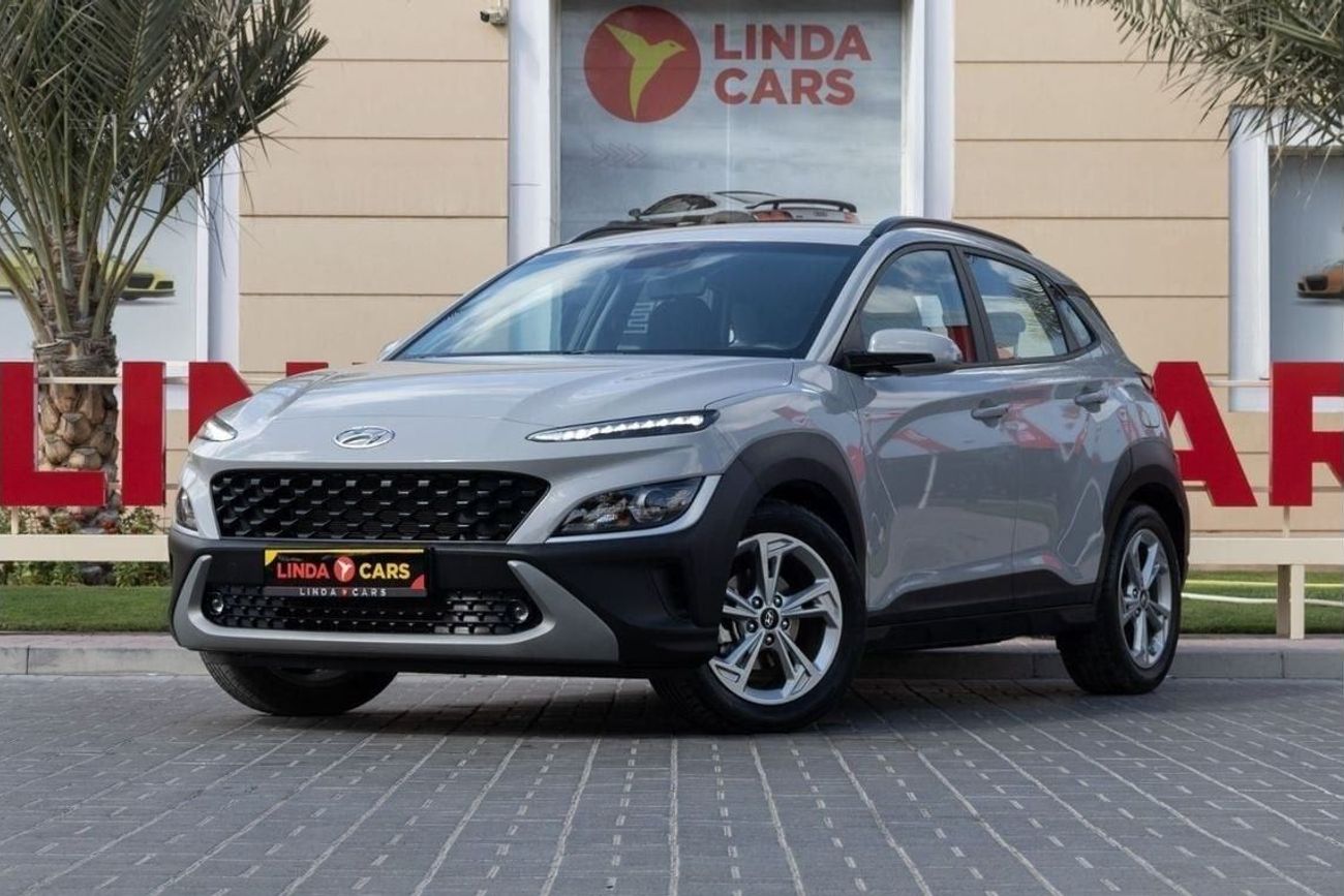 Hyundai Kona Hyundai Kona 2023 GCC under Agency Warranty with Flexible Down-Payment.