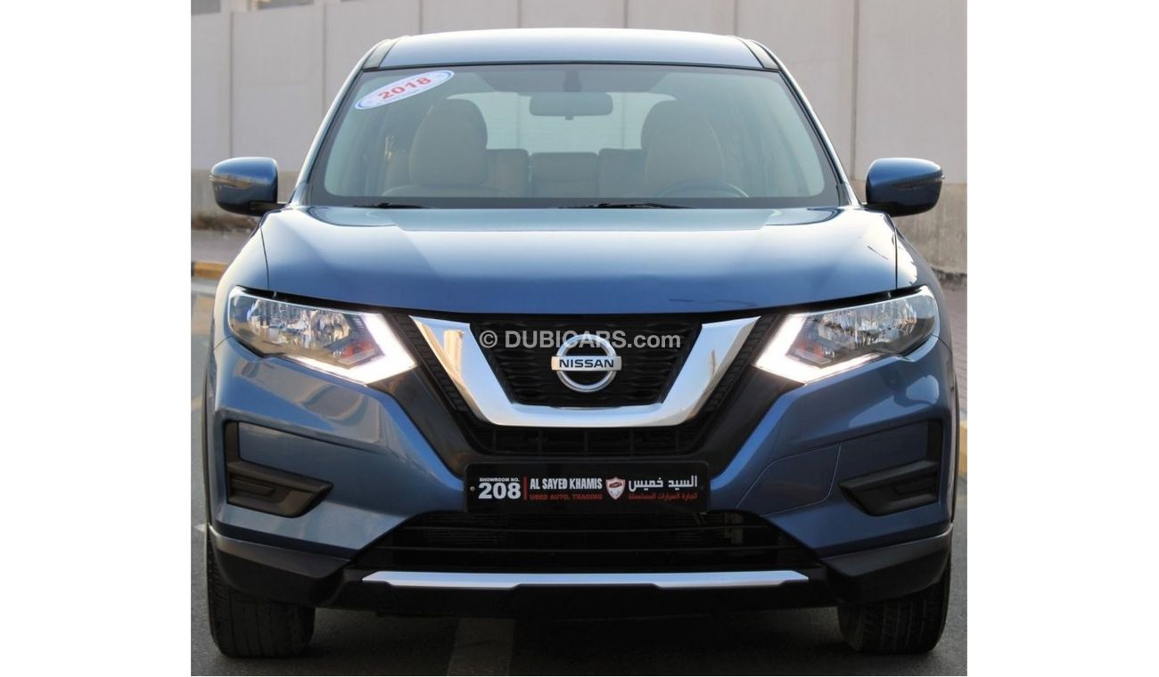 Nissan XTrail Nissan X-Trail 2018 GCC No. 2 in excellent condition, without paint, without accidents, very clean f