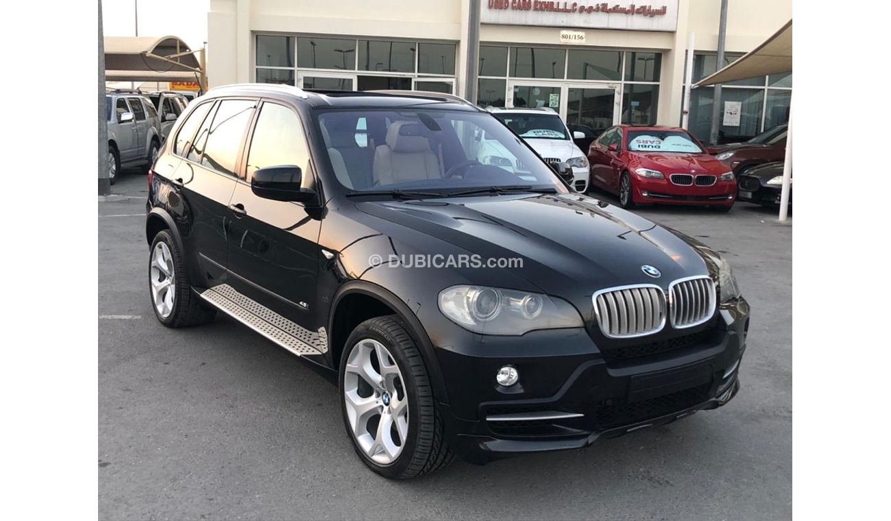 BMW X5 Bmw X5 model 2009GCC car prefect condition full option low mileage sun roof leather seats back camer