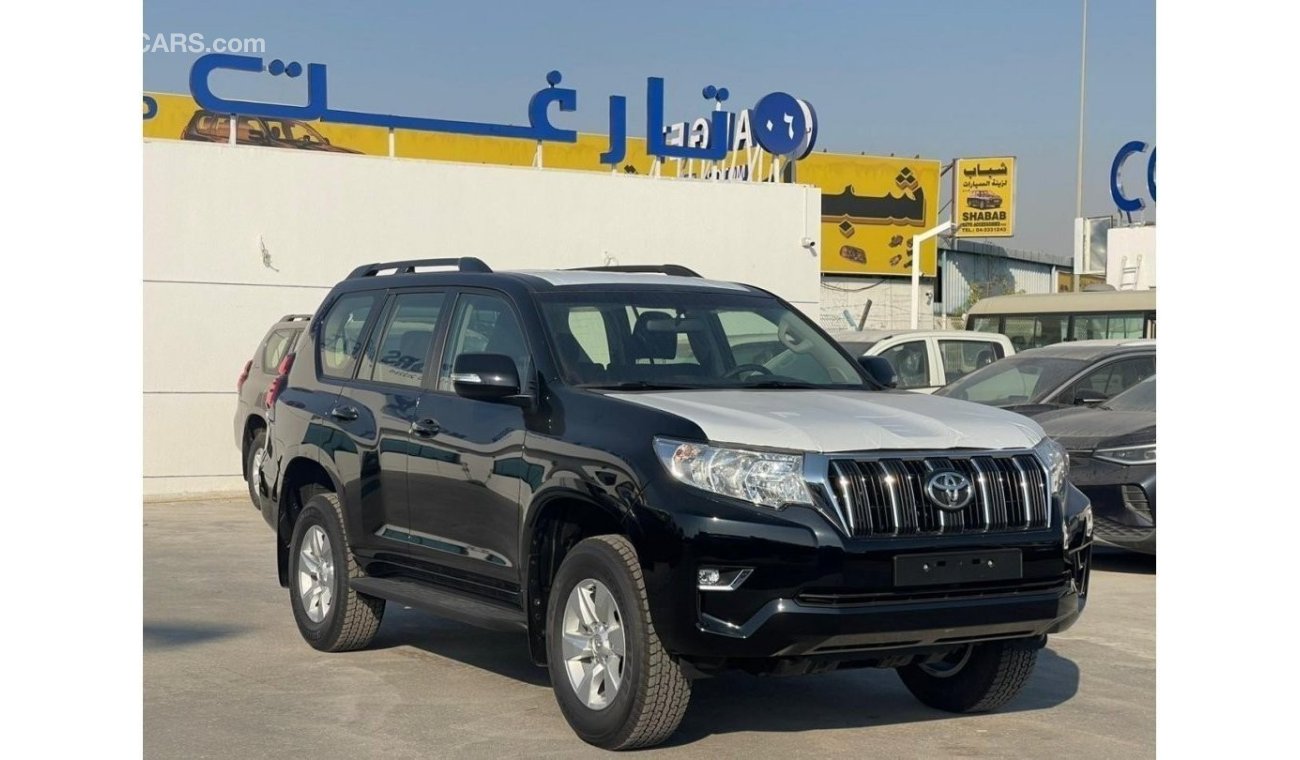 تويوتا برادو TOYOTA PRADO TXL 2.8DIESEL MID OPTION  AT TIRE UNDER MY2023 – BLACK