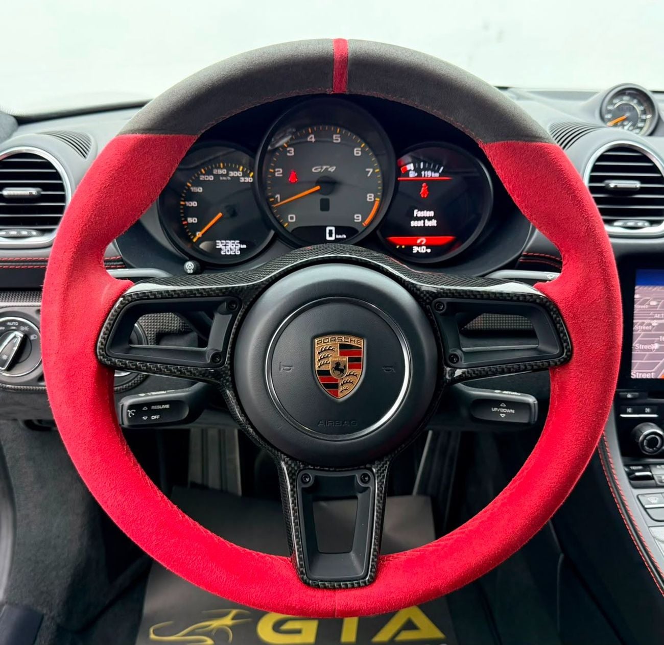 بورش كايمان GT4 2020 Porsche Cayman GT4, Warranty, Full Service History, Low Km, Excellent Condition, GCC