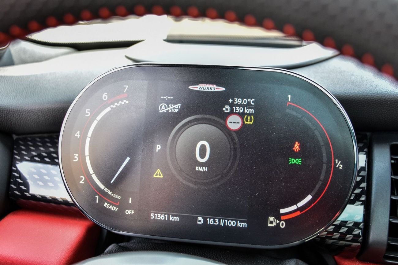 Mini John Cooper Works Cabrio Mini cooper works Model 2021 Gcc specs Full check agency, Under warranty Original paint no accident