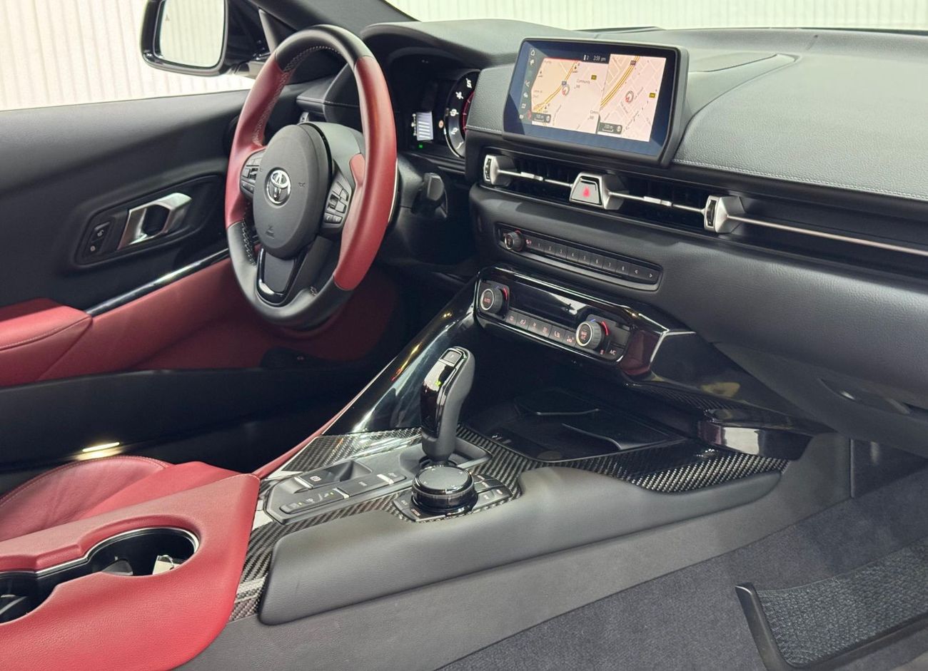 تويوتا سوبرا GR 3.0L A/T 2022 Toyota Supra GR, Al-Futtaim Agency Warranty + Service Package, Full Service History