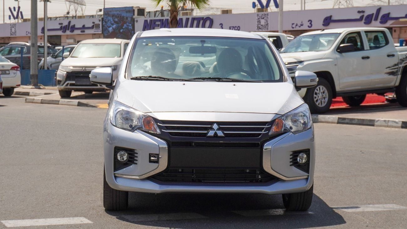 Mitsubishi Attrage Brand New Mitsubishi Attrage 2025 Export 1.2L 2WD Petrol|Silver/Grey|ATTRAGE-HL-25|