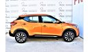 Nissan Kicks 1.6L SV+ 2018 GCC SPECS WITH DEALER WARRANTY