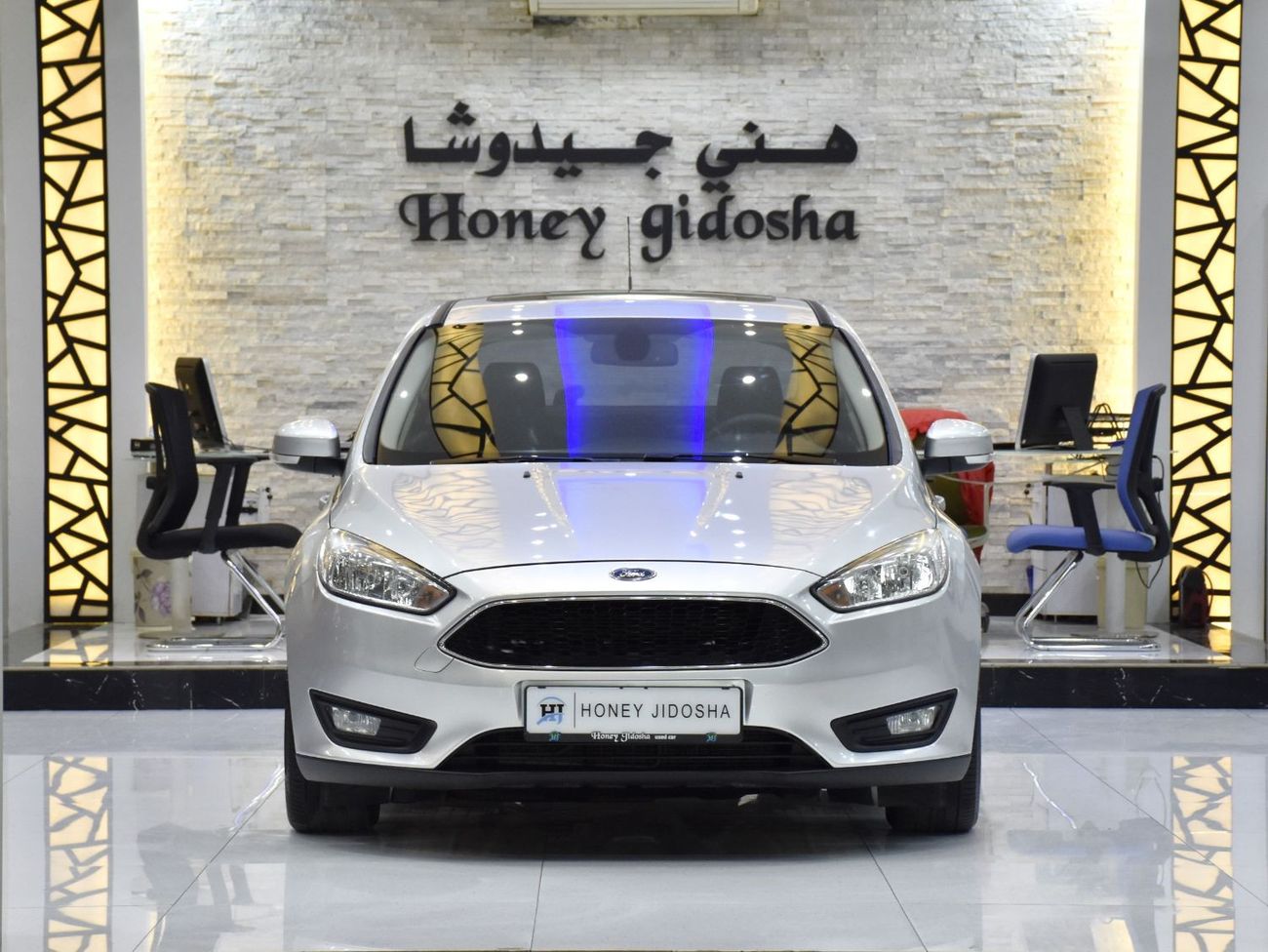 فورد فوكاس EXCELLENT DEAL for our Ford Focus ( 2015 Model ) in Silver Color GCC Specs