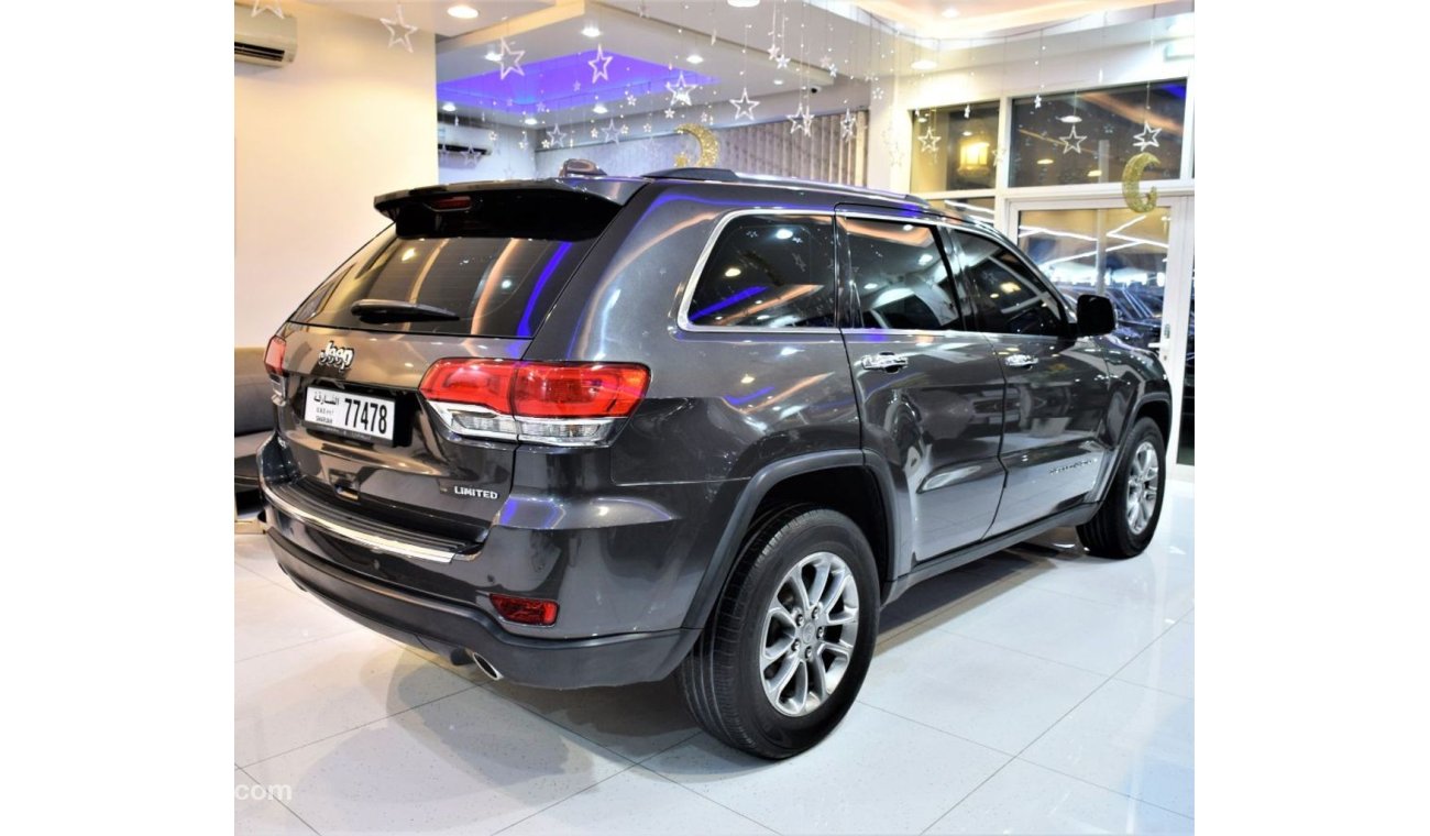 جيب جراند شيروكي ORIGINAL PAINT ( صبغ وكاله ) FULL SERVICE HISTORY Jeep Grand Cherokee 4x4 LIMITED 2014 Model! GCC