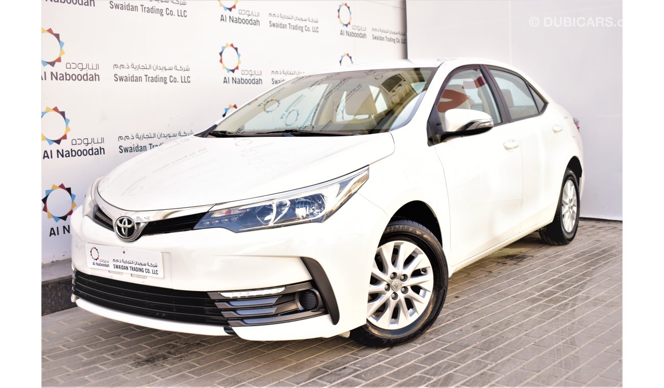 Toyota Corolla 2.0L SE XLI 2018 GCC DEALER WARRANTY