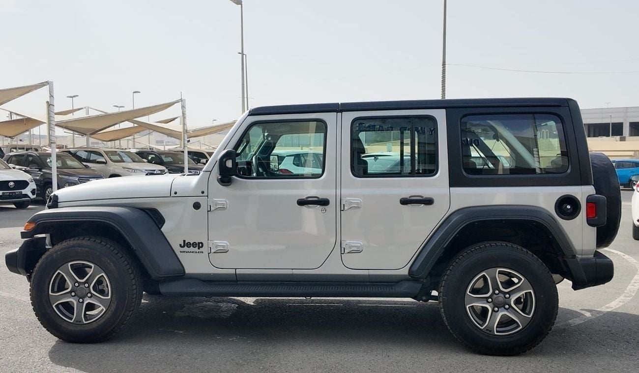Jeep Wrangler Sport 3.6L A/T (5 Seater) | Full service history | GCC | Zero downpayment support