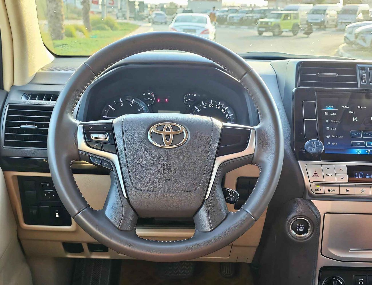 Toyota Prado GXR V6 / BACK TYRE / SUNROOF / SERVICE HISTORY / SINGLE OWNER / ONLY FOR EXPORT / LOT# 207514