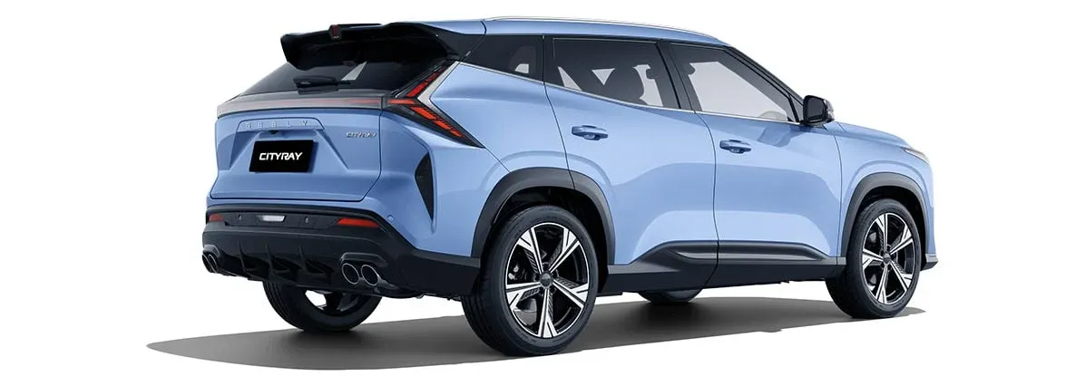 جيلي سيتي راي exterior - Rear Left Angled