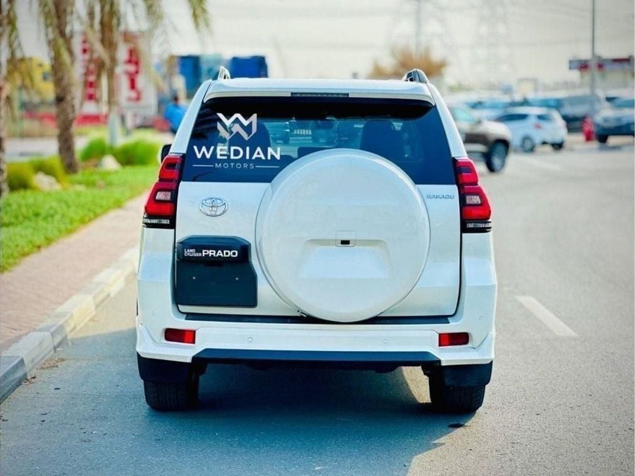 Toyota Prado 2018 Kakadu RHD Diesel Engine Full Option Very Clean Title