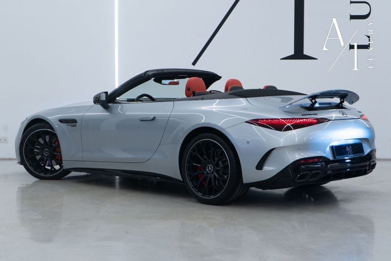 مرسيدس بنز SL 55 AMG Roadster 4Matic+ 2022 Mercedes Benz SL55 AMG 4MATIC+ Roadster, Mercedes Warranty + Service Pack, Ful