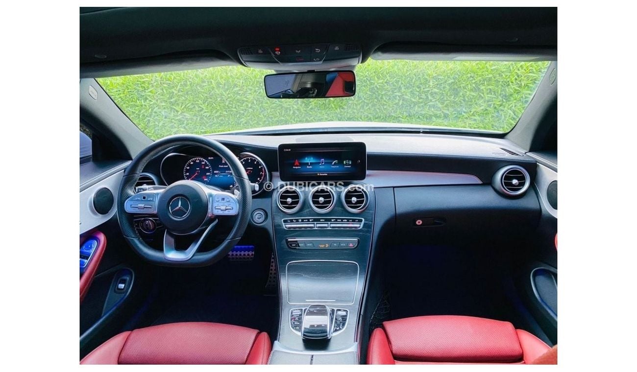 Mercedes-Benz C 200 Premium Mercedes Benz AMG C200 COUPE  GCC 2019 FULL OPTION  Service history