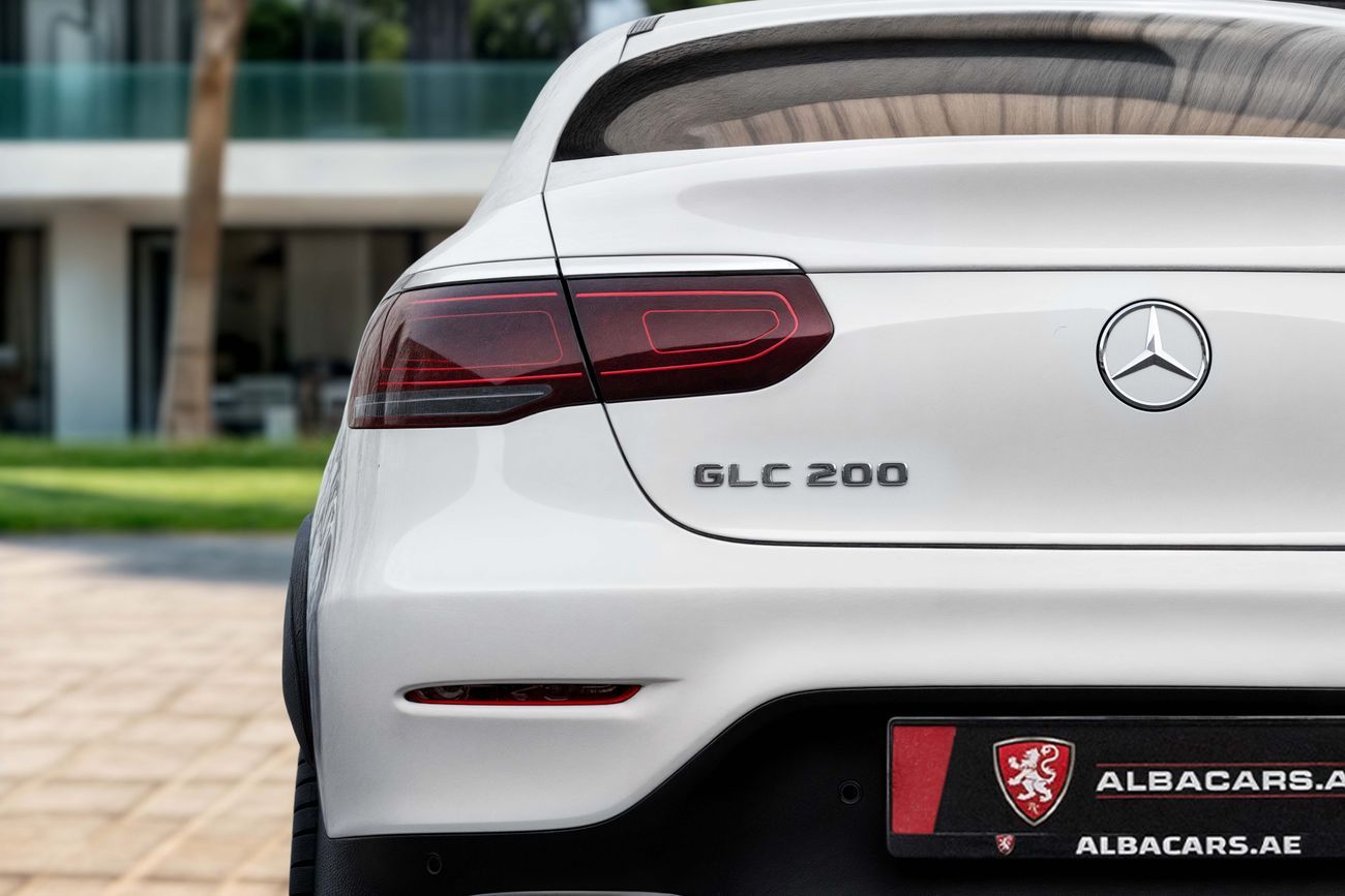 مرسيدس بنز GLC 200 AMG Coupe | 3,643 P.M | 0% Downpayment | WARRANTY 2028!