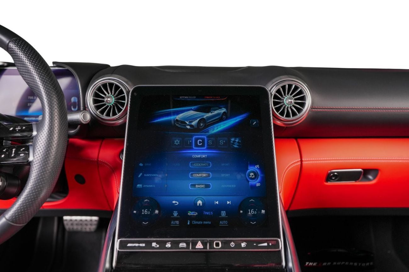 مرسيدس بنز SL 63 AMG 4 MATIC Plus-Low Mileage-Exclusive Color