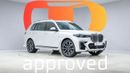 BMW X7 xDrive50i M Sport | AED 2,994 PM | 1 Year Warranty