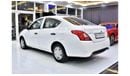 نيسان صني EXCELLENT DEAL for our Nissan Sunny ( 2018 Model ) in White Color GCC Specs