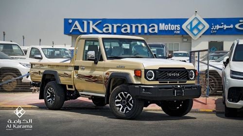 تويوتا لاند كروزر بيك آب 2.8 لتر | LX 4x4 ديزل | جنوط ألمنيوم | كاميرا خلفية | قفل تفاضلي | مثبت سرعة | مواصفات خليجية